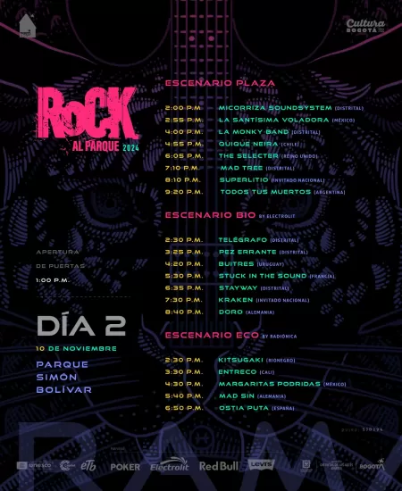 Rock al Parque 2024 Día 2