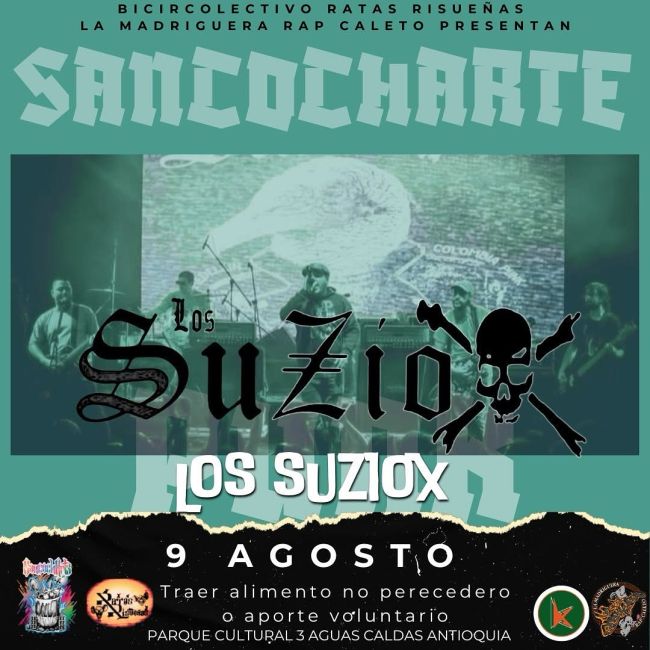 Flayer evento Sancocharte 2025
