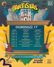 Artistas Music Fest día 2